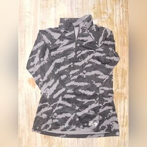 Mountain Hardwear Black and Gray Women's Top